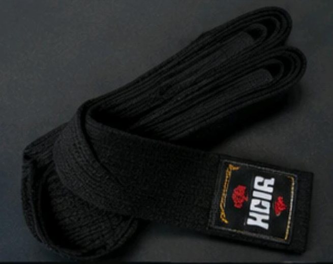 Faixa preta de jiu-jitsu KCIR