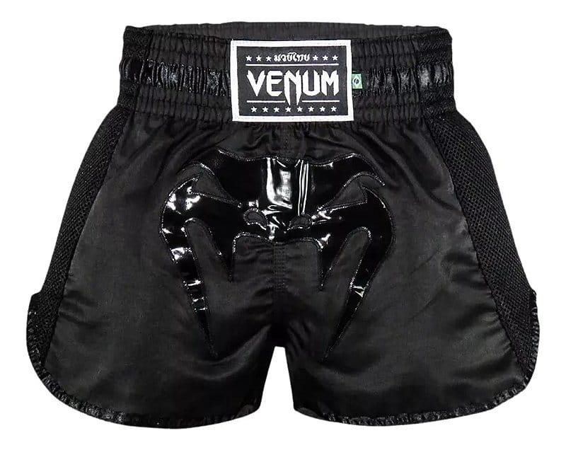 Short de muay thai Venum preto